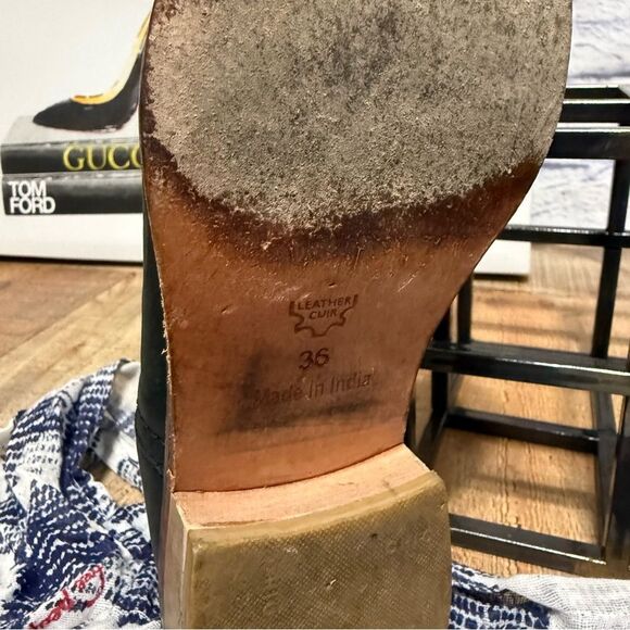 Free people black century ankle flat bootie size 36 - Picture 13 of 13